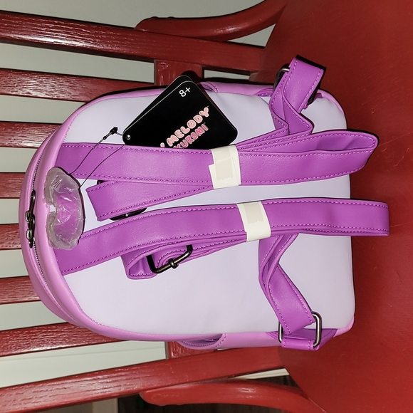 🎉HP🎉 Loungefly Sanrio My Melody & Kuromi Slumber Party Mini Backpack - Picture 6 of 7